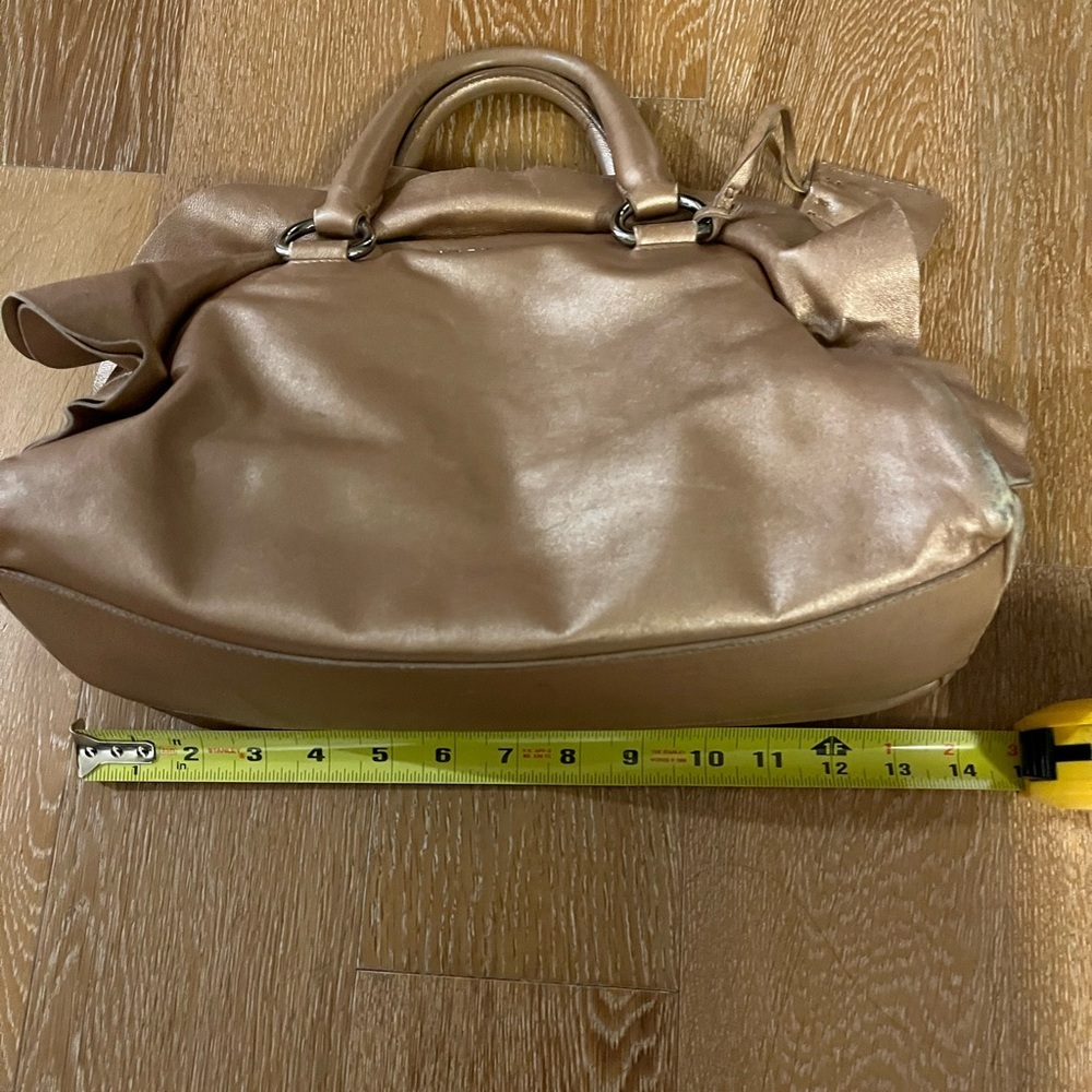 Prada Women's Tan Leather top handle bag used - Picture 11 of 12